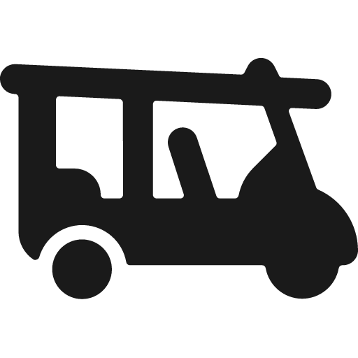 Tuk tuk bold icon, bold style, from Ultimate free icons