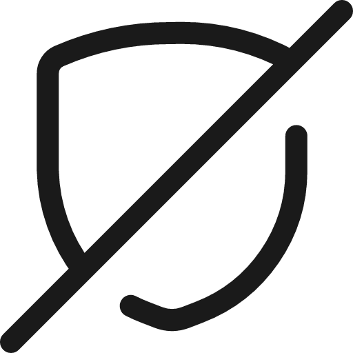 Unprotect icon, line style, from Ultimate free icons