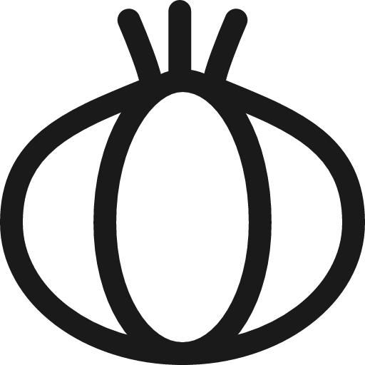 Vegetable onion icon, line style, from Ultimate free icons