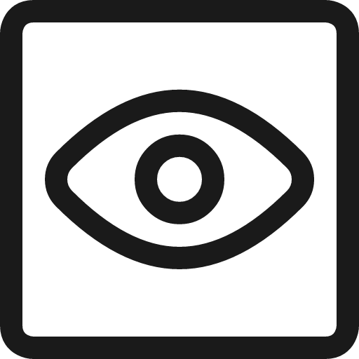 View square icon, line style, from Ultimate free icons