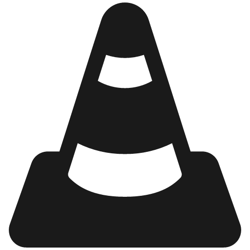 Vlc logo bold icon, bold style, from Ultimate free icons
