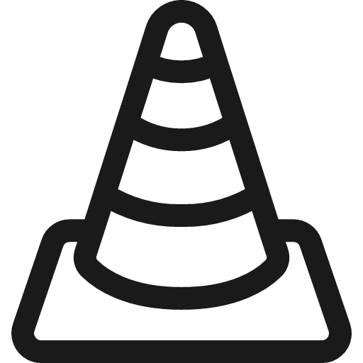 Vlc logo icon, line style, from Ultimate free icons