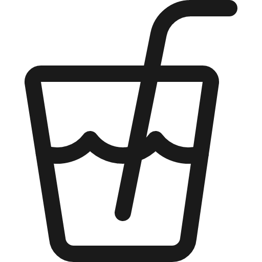 Water straw icon, line style, from Ultimate free icons