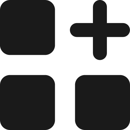 Application add solid icon, filled style, from Streamline