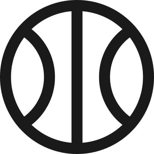 Ball icon, line style, from Streamline