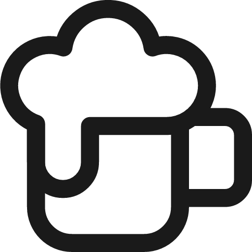 Beer pitch icon, line style, from Streamline