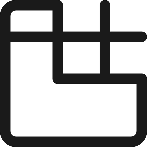 Browser build icon, line style, from Streamline