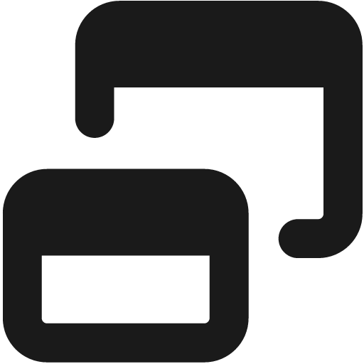 Browser multiple window solid icon, filled style, from Streamline