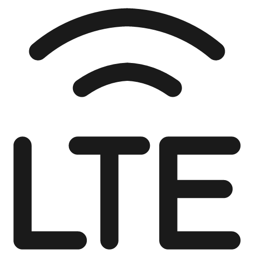 Cellular network lte icon, line style, from Streamline