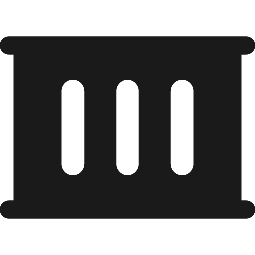 Container solid icon, filled style, from Streamline