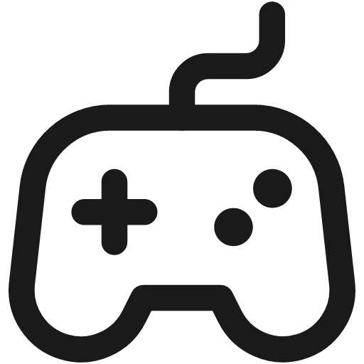 Controller icon, line style, from Streamline