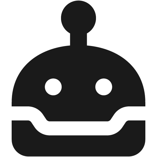 Cyborg solid icon, filled style, from Streamline