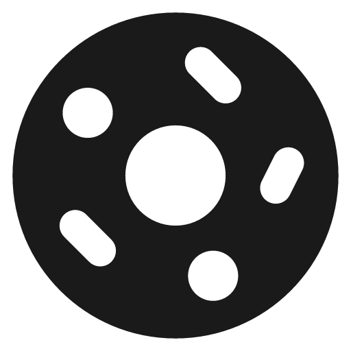 Donut solid icon, filled style, from Streamline