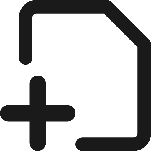 File add alternate remix icon, solid style, from Streamline