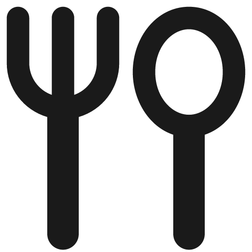 Fork spoon remix icon, solid style, from Streamline