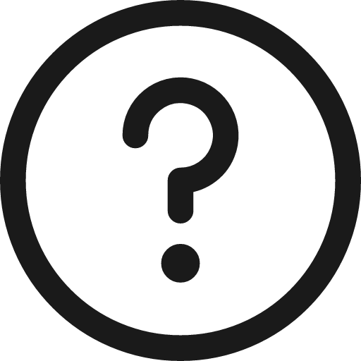 Help question 1 icon, line style, from Streamline