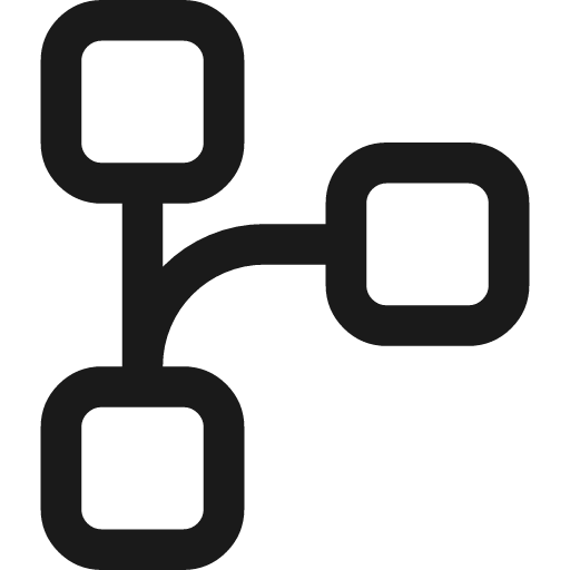Hierarchy 10 icon, line style, from Streamline