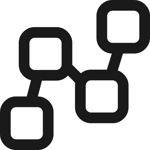 Hierarchy 13 icon, line style, from Streamline