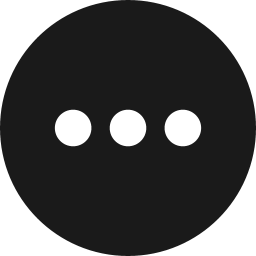 Horizontal menu circle solid icon, filled style, from Streamline