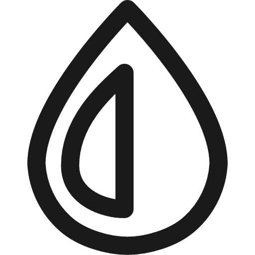 Image saturation icon, line style, from Streamline