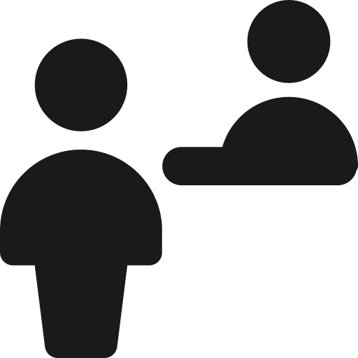 Information desk customer solid icon, filled style, from Streamline