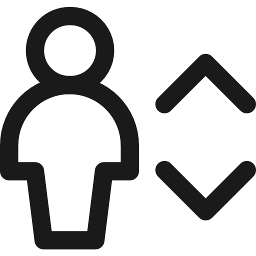 Lift icon, line style, from Streamline