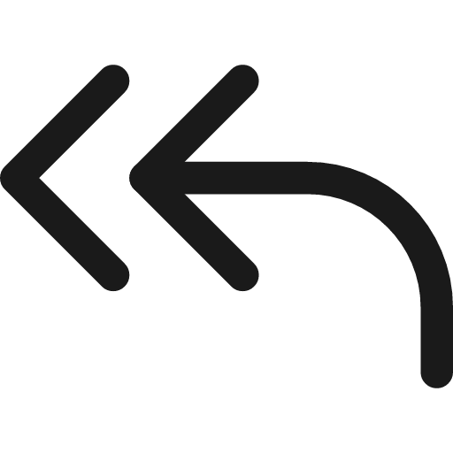 Mail send reply all icon, line style, from Streamline