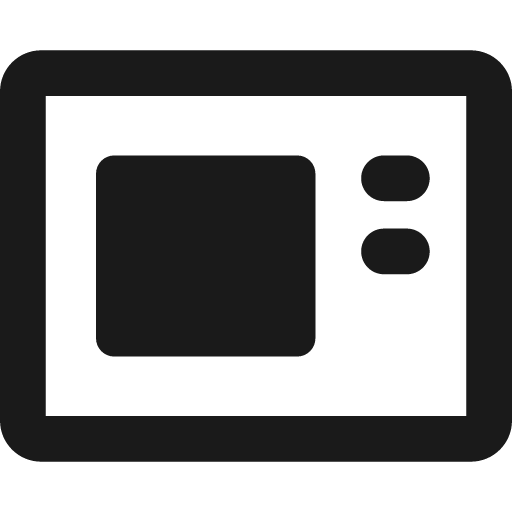 Microwave remix icon, solid style, from Streamline