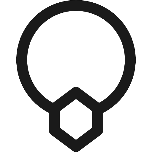 Necklace icon, line style, from Streamline
