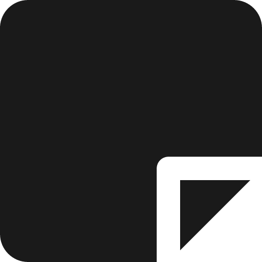 New sticky note solid icon, filled style, from Streamline