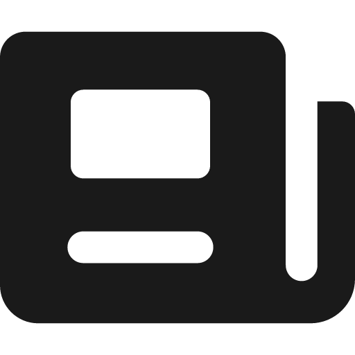News paper solid icon, filled style, from Streamline