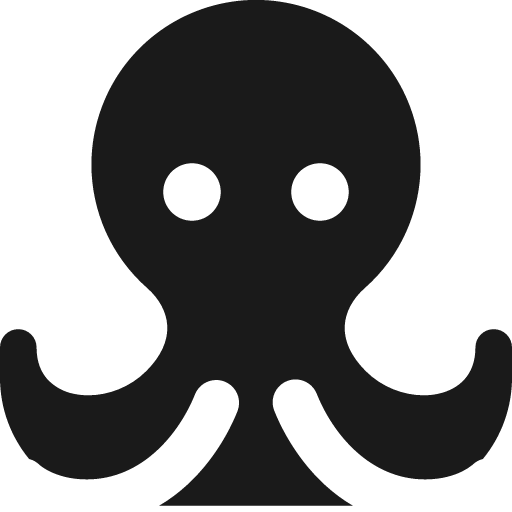 Octopus solid icon, filled style, from Streamline