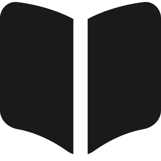 Open book solid icon, filled style, from Streamline
