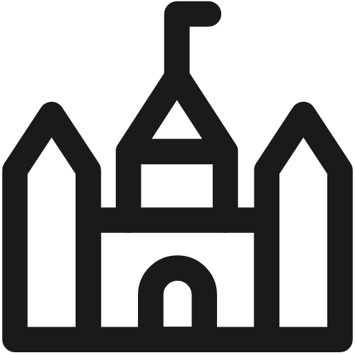 Parliament icon, line style, from Streamline