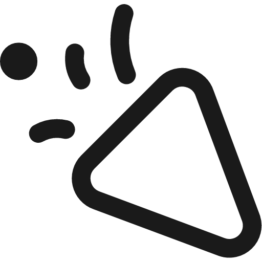Party popper icon, line style, from Streamline