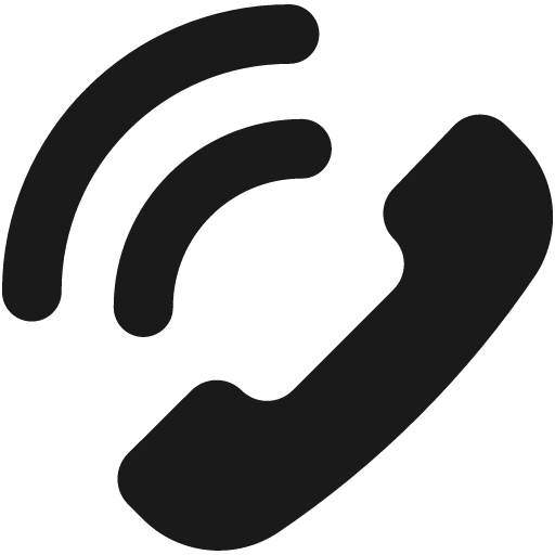 Phone ringing 1 solid icon, filled style, from Streamline