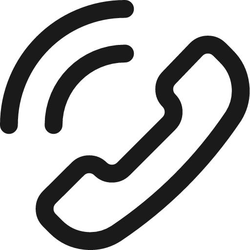 Phone ringing 1 icon, line style, from Streamline