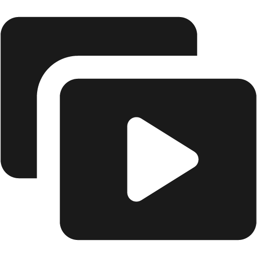 Play list 9 solid icon, filled style, from Streamline