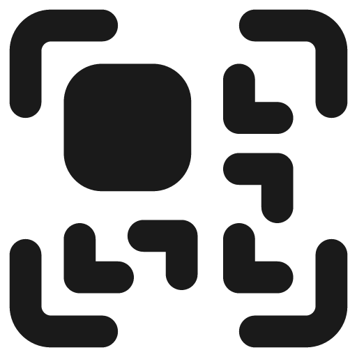 Qr code remix icon, solid style, from Streamline
