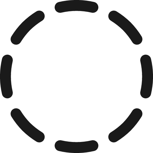 Select circle area 1 icon, line style, from Streamline