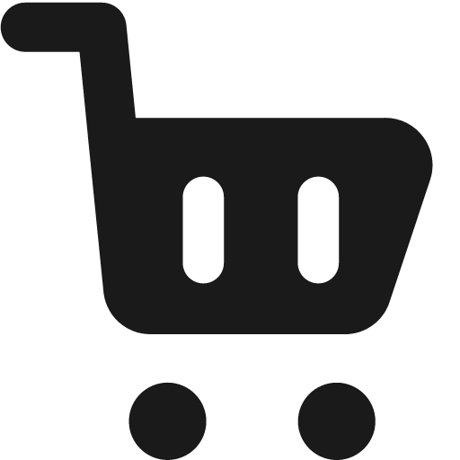 Shopping cart 3 solid icon, filled style, from Streamline