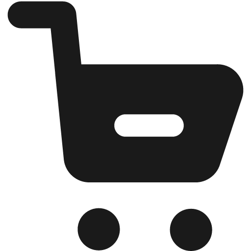 Shopping cart subtract solid icon, filled style, from Streamline