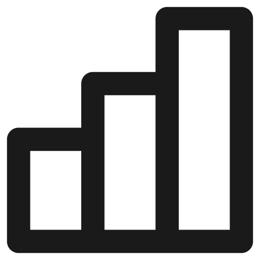 Signal full remix icon, solid style, from Streamline