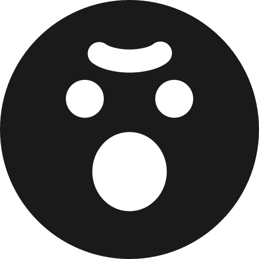 Smiley angry solid icon, filled style, from Streamline