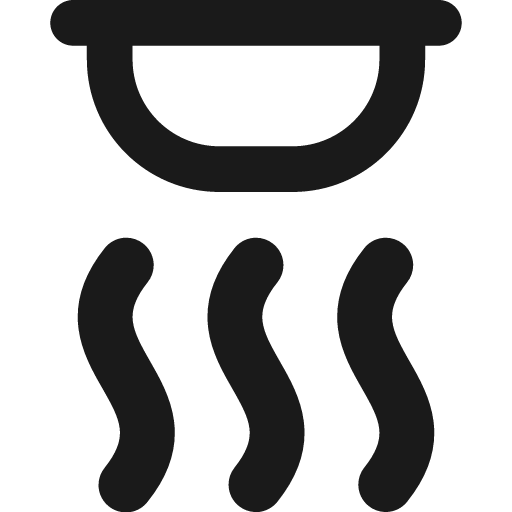 Smoke detector remix icon, solid style, from Streamline
