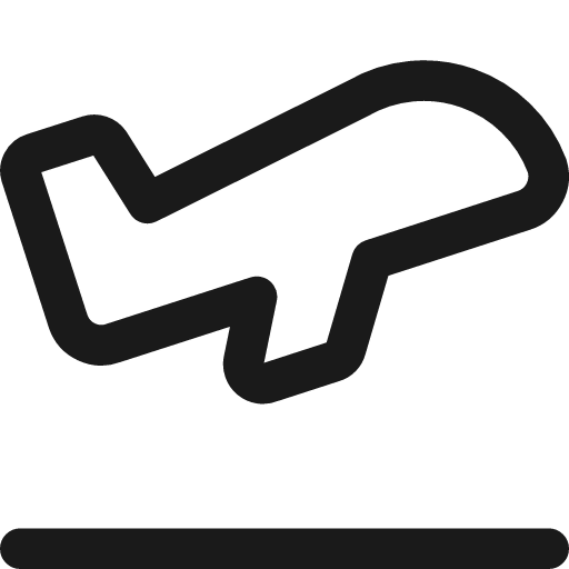 Take off icon, line style, from Streamline