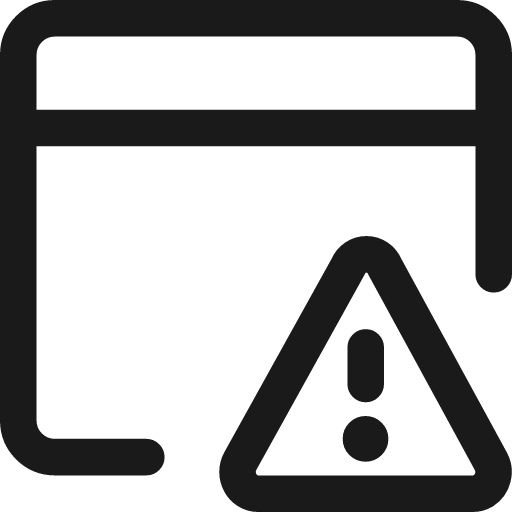 Threat browser 1 icon, line style, from Streamline
