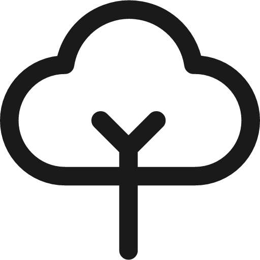 Tree 3 icon, line style, from Streamline