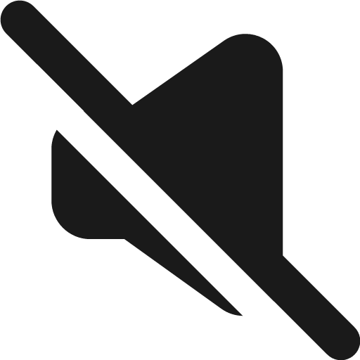 Volume off solid icon, filled style, from Streamline