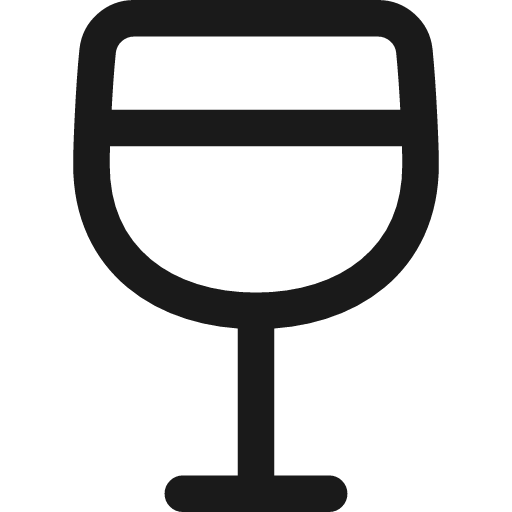 Wine icon, line style, from Streamline
